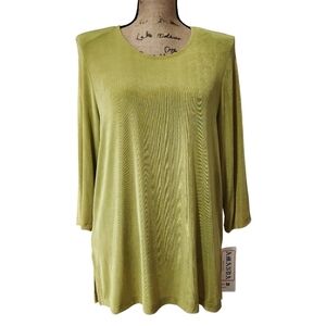 3/$15 NWT Amanda Tunic Long Sleeve Top - Medium